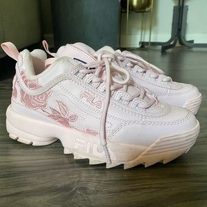 PINK ROSE FILA SNEAKER DISRUPTOR 2